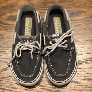Sperry Kids Halyard Boat shoe Blue. Toddler sz 10